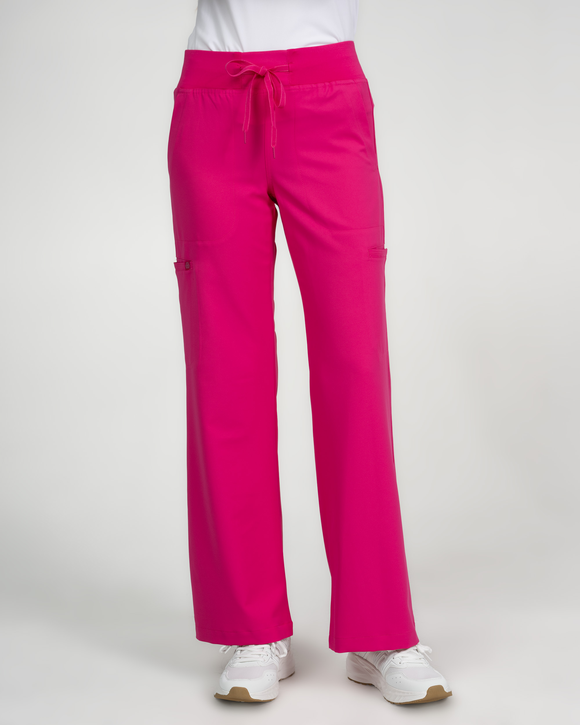 Zavate Studio Wide Flare Pant in Azalea