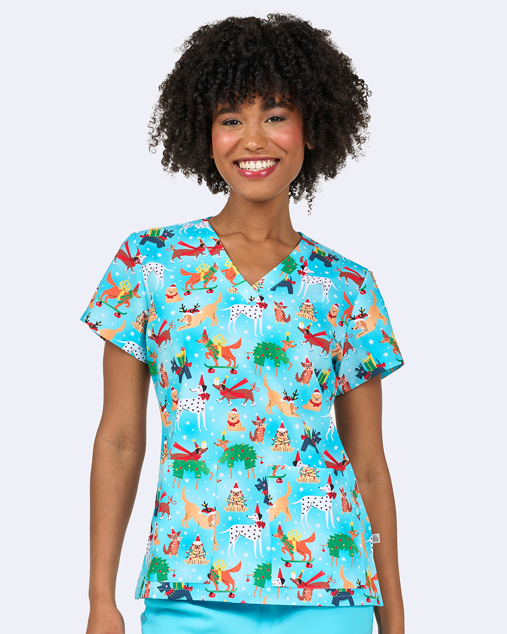 Audrey Top - Holiday Hounds