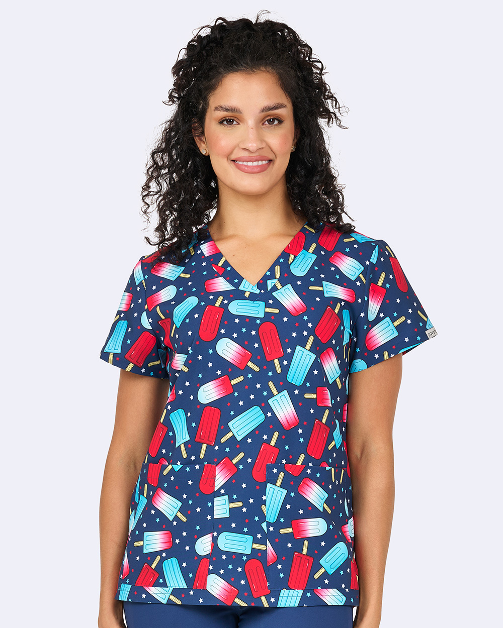 Audrey Top - Red, White, & Chill