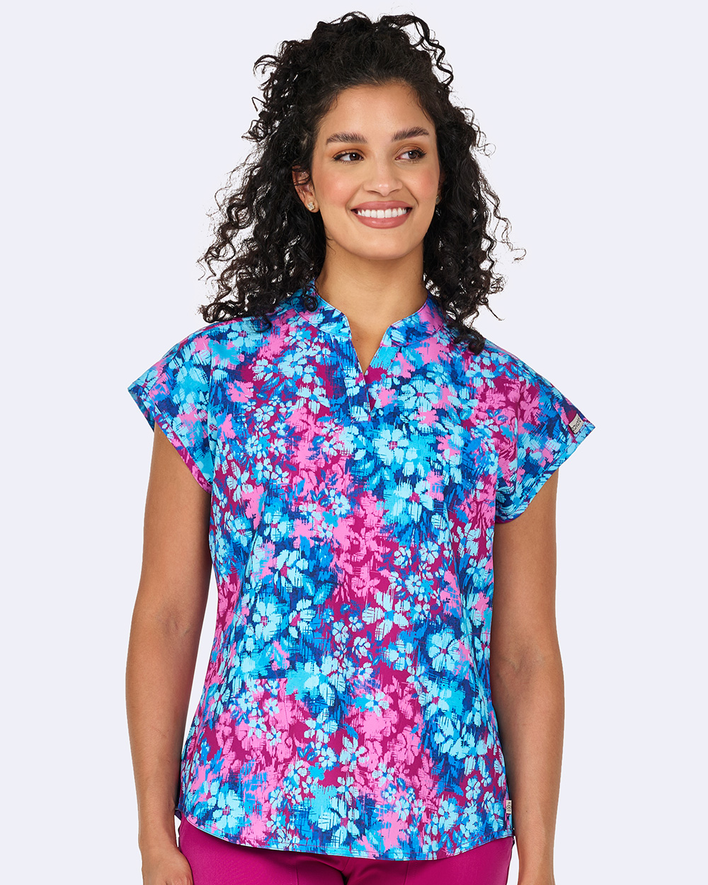Diana Print Top - Floral Fusion