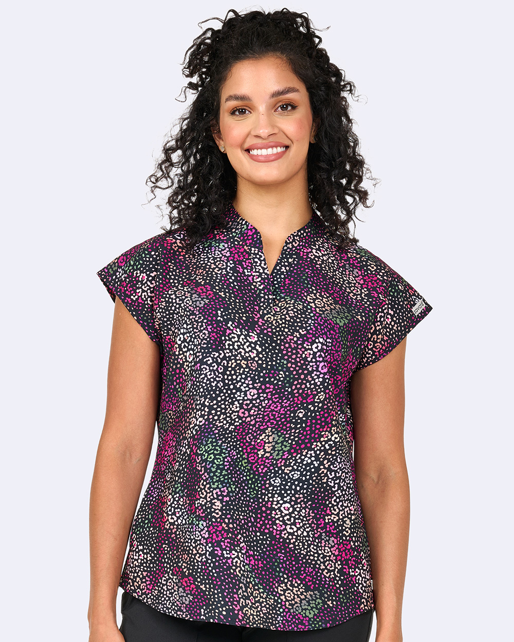 Diana Print Top - Razzle & Dazzle